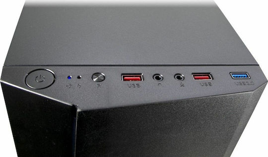 Inter-Tech B-02 RGB Gaming Midi Tower Κουτί Υπολογιστή με Πλαϊνό Παράθυρο Μαύρο - Image 8