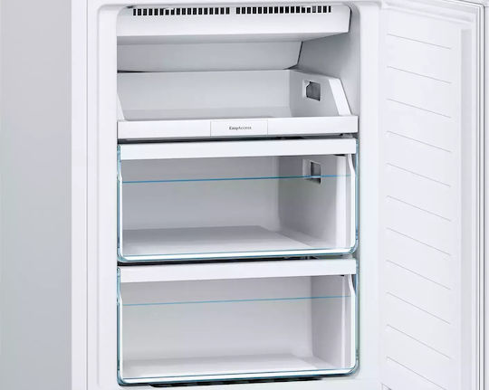 Bosch Ψυγειοκαταψύκτης 305lt Total NoFrost Υ186xΠ60xΒ66εκ. Λευκός KGN36NWEA - Image 3