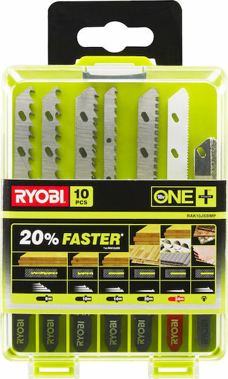 Ryobi RAK10JSBMP Λάμες Κοπής Πολλαπλών Υλικών 10τμχ