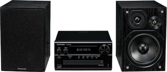 Panasonic Ηχοσύστημα 2.0 SC-PMX94 SC-PMX94EG-K 120W με CD Player και Bluetooth Μαύρο - Image 2