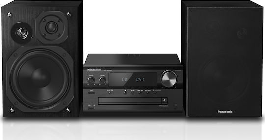 Panasonic Ηχοσύστημα 2.0 SC-PMX94 SC-PMX94EG-K 120W με CD Player και Bluetooth Μαύρο