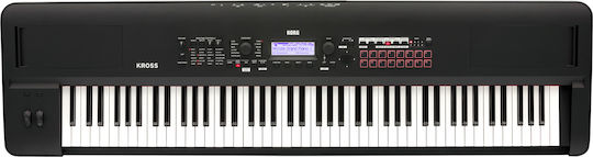 Korg Synthesizer Kross 2-88MB με 88 Βαρυκεντρισμένα / Δυναμικά Πλήκτρα Μαύρο