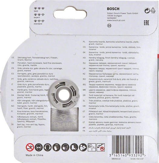 Bosch X-Lock Best for Ceramic Δίσκος Κοπής Δομικών Υλικών 115mm 2608615131 - Image 3