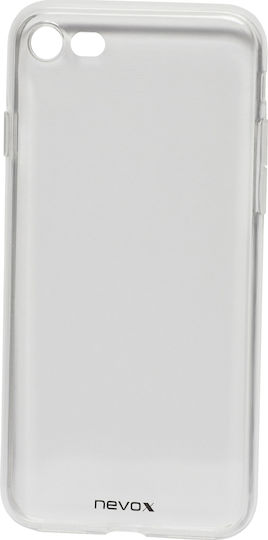 Nevox 1408 StyleShell Flex 360 Full Cover Σιλικόνης 0.7mm Διάφανο (iPhone SE 2022/2020) 1408