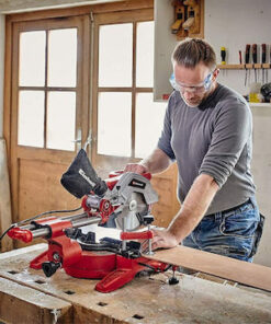 Alternative view of Einhell TC-MS 216 Φαλτσοπρίονο Ρεύματος με Ισχύ 1400W, Δίσκο Κοπής Διαμέτρου 216mm & Ταχύτητα Κοπής 5000rpm