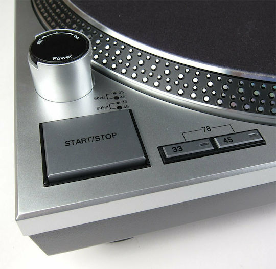 Audio Technica AT-LP120XUSB Πικάπ με Direct Drive και Προενίσχυση Ασημί - Image 6