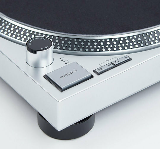 Audio Technica AT-LP120XUSB Πικάπ με Direct Drive και Προενίσχυση Ασημί - Image 7