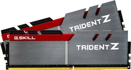 G.Skill Trident Z DDR4 16GB RAM με 2x8GB Modules και Ταχύτητα 3200 για Desktop F4-3200C16D-16GTZB - Image 2