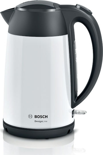 Bosch Βραστήρας 1.7lt 2400W Λευκός TWK3P421