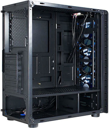 Inter-Tech CXC2 Gaming Midi Tower Κουτί Υπολογιστή με Πλαϊνό Παράθυρο Μαύρο - Image 6