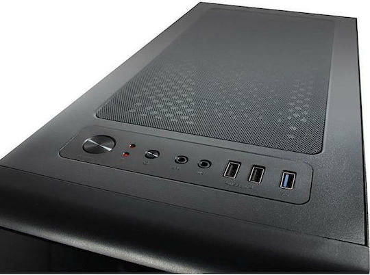Inter-Tech CXC2 Gaming Midi Tower Κουτί Υπολογιστή με Πλαϊνό Παράθυρο Μαύρο - Image 7