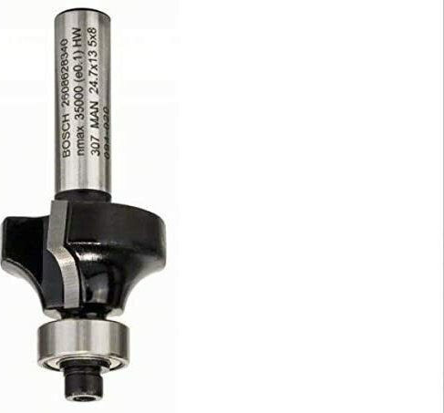Bosch Φρέζα Στρογγυλέματος σε Ξύλο 6mm x 24.7mm x 8mm με Οδηγό και Ρουλεμάν - Image 4