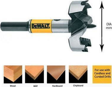 Dewalt Τρυπάνι Μεντεσέ για Ξύλο 12.7mm - Image 2