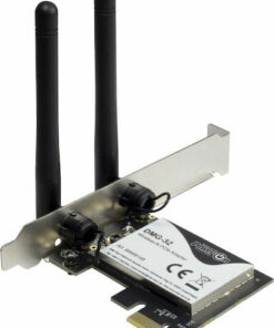 Inter-Tech DMG-32 Ασύρματη Κάρτα Δικτύου Wi‑Fi 5 (650Mbps) PCI-e