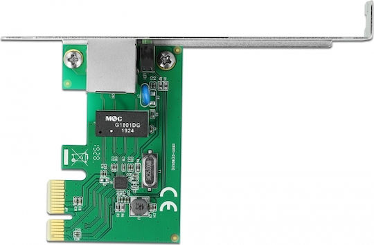 DeLock Ενσύρματη Κάρτα Δικτύου Gigabit (1Gbps) Ethernet PCI-e 90381 - Image 4