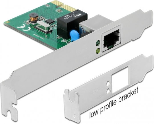 DeLock Ενσύρματη Κάρτα Δικτύου Gigabit (1Gbps) Ethernet PCI-e 90381 - Image 3