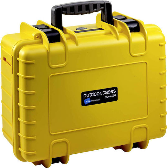 B&W International Copter Case Type 4000 Βαλίτσα Μεταφοράς Κίτρινη Πλαστική για Drone 18x32.5x42εκ. 4000/Y/MAVICA2