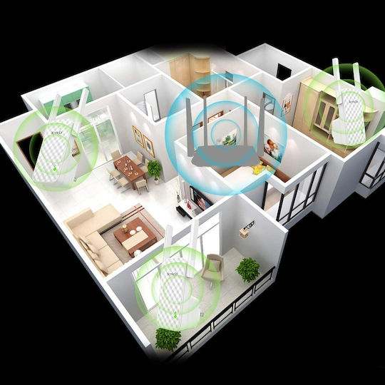 Tenda A9 WiFi Extender Single Band (2.4GHz) 300Mbps - Image 4