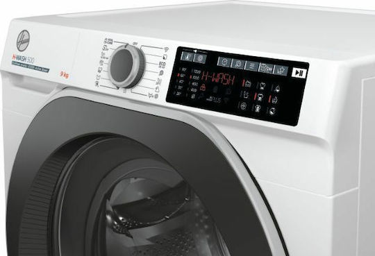 Hoover HW 29AMBS/1-S Πλυντήριο Ρούχων 9kg με Τεχνολογία Ατμού 1200 Στροφών 31010302 - Image 4
