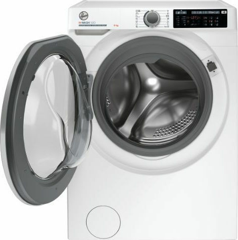 Hoover HW 29AMBS/1-S Πλυντήριο Ρούχων 9kg με Τεχνολογία Ατμού 1200 Στροφών 31010302 - Image 2