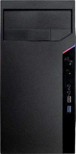 Inter-Tech IT-6505 Reto Micro Tower Κουτί Υπολογιστή Μαύρο - Image 2