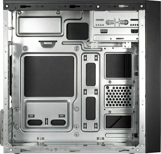 Inter-Tech IT-6505 Reto Micro Tower Κουτί Υπολογιστή Μαύρο - Image 5
