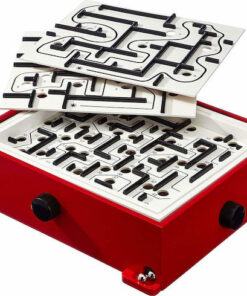 Brio Toys Ξύλινο Επιτραπέζιο Φλιπεράκι Labyrinth Game (Διάφορα Σχέδια) 1τμχ 34020