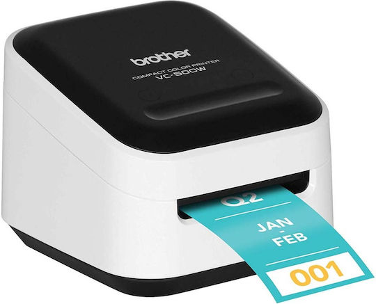 Brother Vc-500w Εκτυπωτής Ετικετών Zink USB, Wi-Fi, Bluetooth, Ethernet 313 dpi Έγχρωμος VC-500W - Image 7