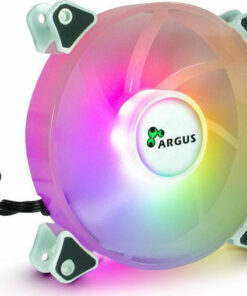 Argus RS-061 RGB Case Fan 120mm με Σύνδεση 4-Pin PWM Λευκό