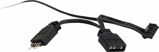 Argus RS-061 RGB Case Fan 120mm με Σύνδεση 4-Pin PWM Λευκό - Image 4