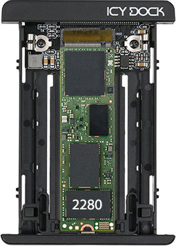 Icy Dock EZConvert Θήκη για Σκληρό Δίσκο 2.5" SATA III / PCI Express NVME με σύνδεση SATA MB705M2P-B - Image 5