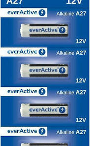everActive High Performance Αλκαλικές Μπαταρίες A27 12V 5τμχ 27A5BL