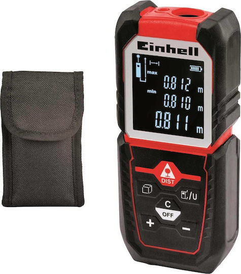 Einhell Μέτρο Laser TC-LD 50 με Εύρος Μέτρησης 0.05m-50m