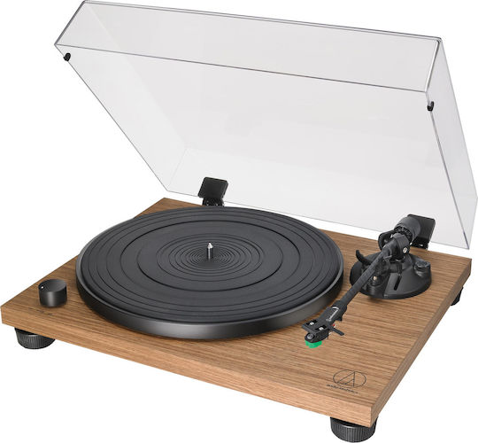 Audio Technica AT-LPW40WN Πικάπ με Belt Drive και Προενίσχυση Καφέ - Image 2