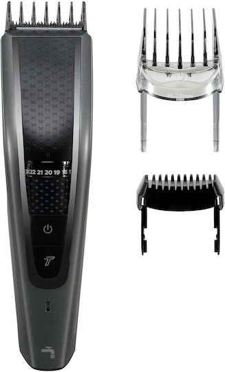 Philips Series 5000 Επαναφορτιζόμενη Κουρευτική Μηχανή Silver/Black HC5650/15 - Image 2