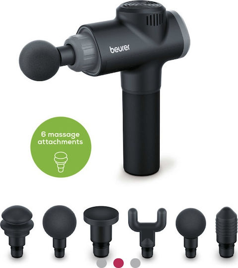Beurer MG 180 Πιστόλι Μασάζ για τα Πόδια, το Σώμα & τα Χέρια με Δόνηση Μαύρο 64423 - Image 2