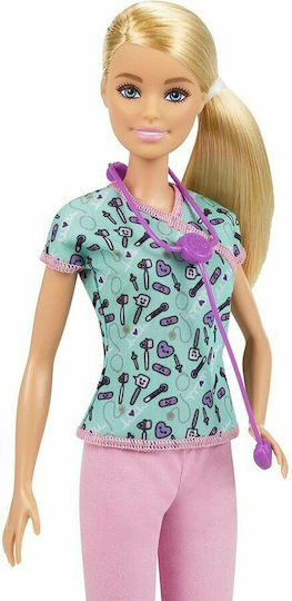 Barbie Νοσοκόμα Κούκλα για 3+ Ετών 30εκ. GTW39 - Image 3