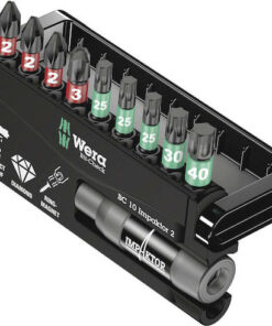 Wera Σετ 10 Μύτες Κατσαβιδιού Bit-Check 10 Impaktor 2 05057682001