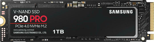Samsung 980 Pro SSD 1TB M.2 NVMe PCI Express 4.0 MZ-V8P1T0BW