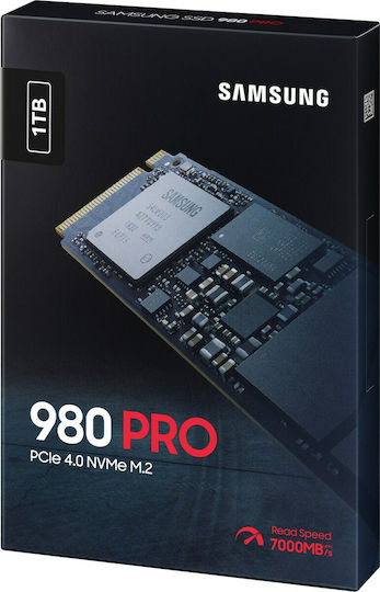 Samsung 980 Pro SSD 1TB M.2 NVMe PCI Express 4.0 MZ-V8P1T0BW - Image 2