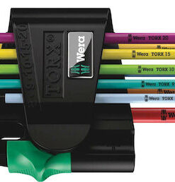Wera Σετ 9 Κλειδιά Torx σε Σχήμα L 967/9 TX BO 05024335001