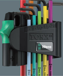 Alternative view of Wera Σετ 9 Κλειδιά Torx σε Σχήμα L 967/9 TX BO 05024335001