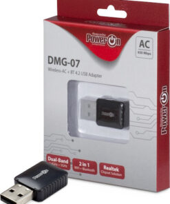 Alternative view of Inter-Tech DMG-07 Ασύρματος USB Αντάπτορας Δικτύου 650Mbps