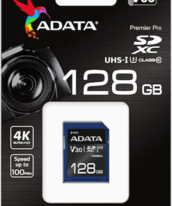 Adata Premier Pro SDXC 128GB Class 10 U3 V30 UHS-I