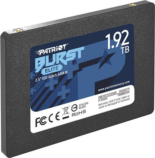 Patriot Burst Elite SSD 1.9TB 2.5'' SATA III PBE192TS25SSDR - Image 3