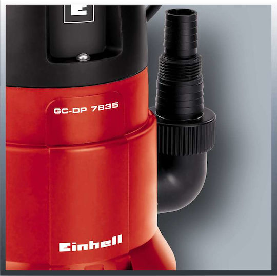 Einhell GH-DP 7835 Μονοφασική Αντλία Ακαθάρτων / Λυμάτων 1.04hp με Φλοτέρ 4170682 - Image 4