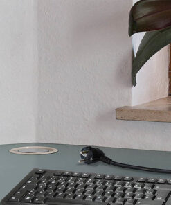 Alternative view of Brennenstuhl Tower 3 Πολύπριζο 3 Θέσεων με 2 USB-A, Διακόπτη και Καλώδιο 2m 1396200013
