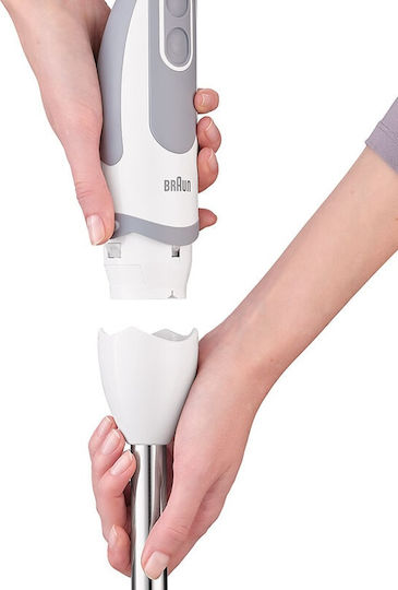 Braun MQ5235 Ραβδομπλέντερ με Ανοξείδωτη Ράβδο 1000W Λευκό - Image 4