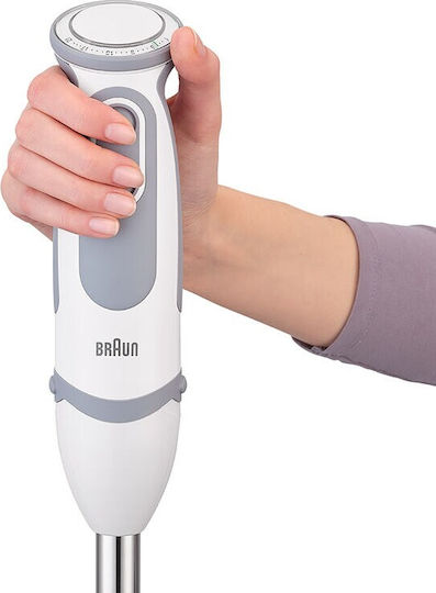 Braun MQ5235 Ραβδομπλέντερ με Ανοξείδωτη Ράβδο 1000W Λευκό - Image 3