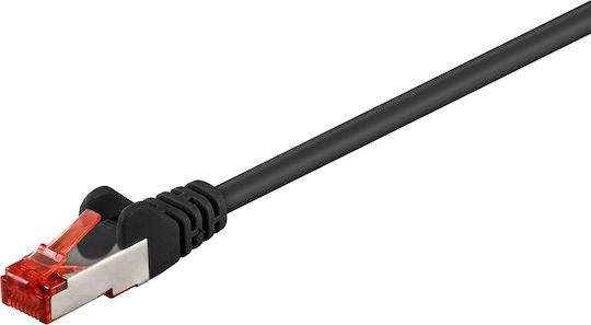 Goobay S/FTP Cat.6 Καλώδιο Δικτύου Ethernet 3m Μαύρο 1τμχ 95508